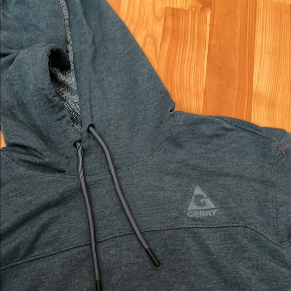 Gerry Hoodie with Logo Size L Blue Gray - Picture 2 of 6